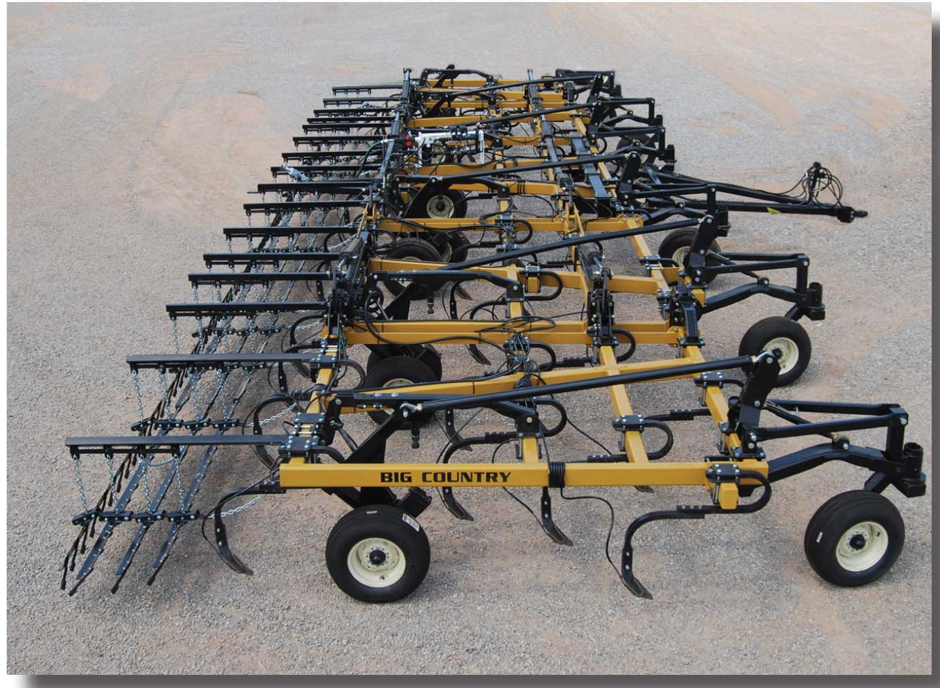Big Country Fertilizer Application attachment from Wako