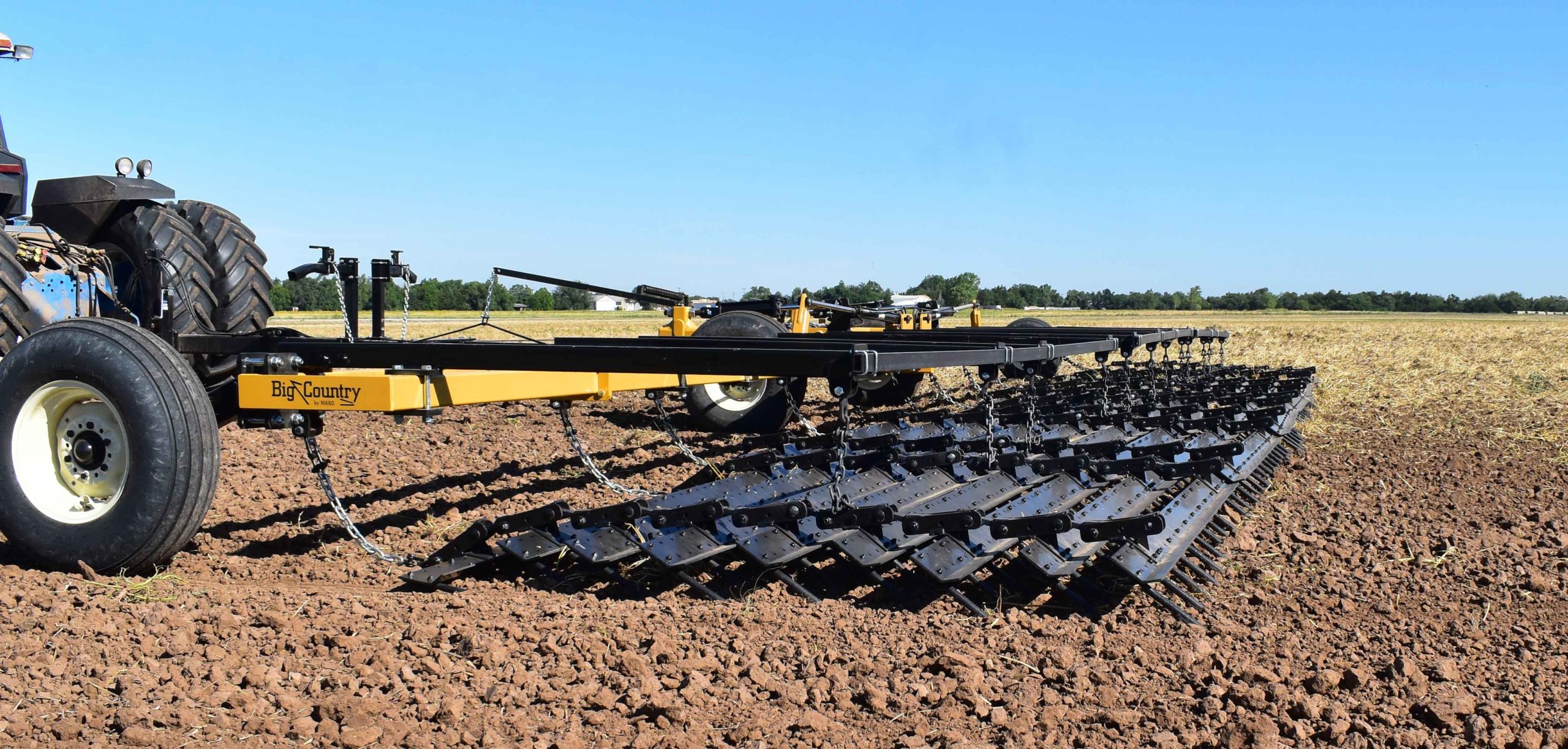 Wako 9 Row XT Flex tractor attachment for farming and agriculture