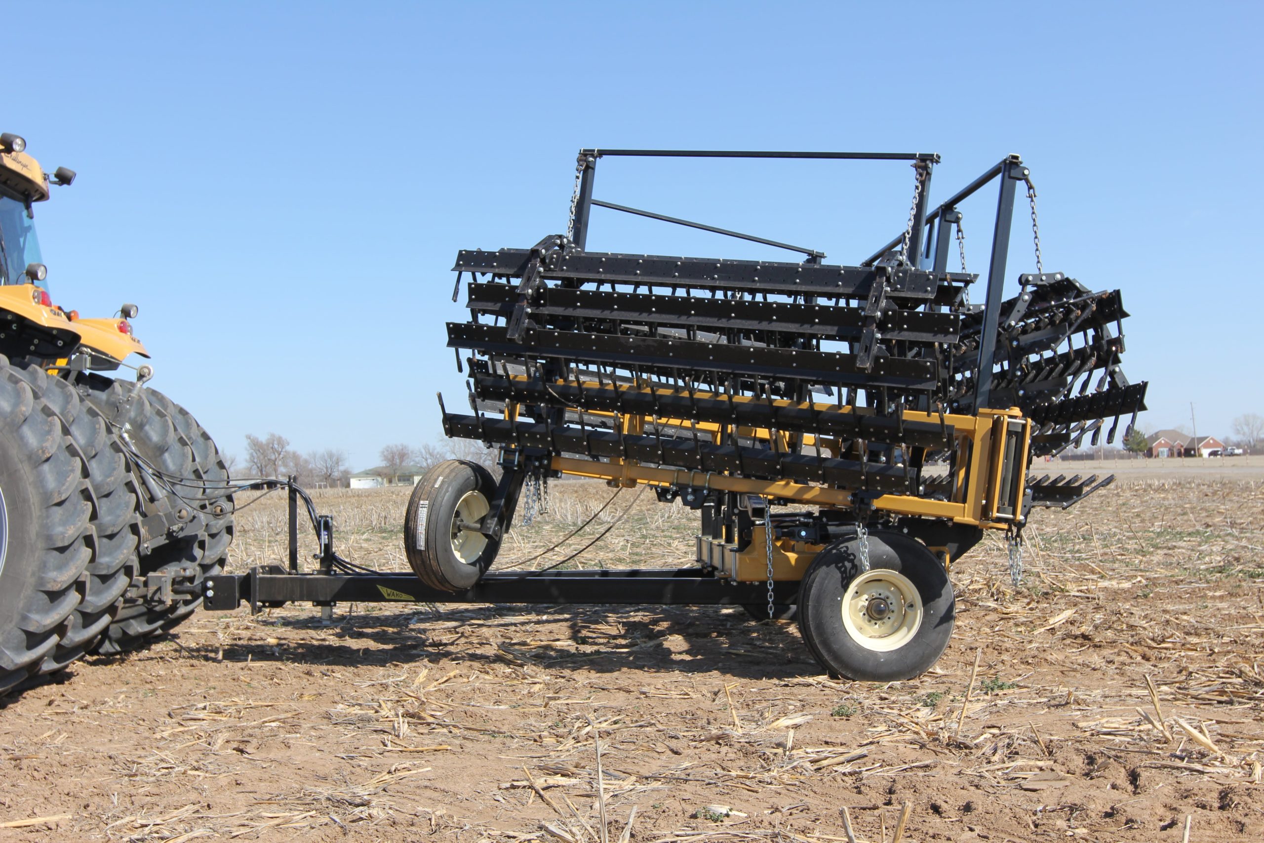 XT Flex Harrow folded