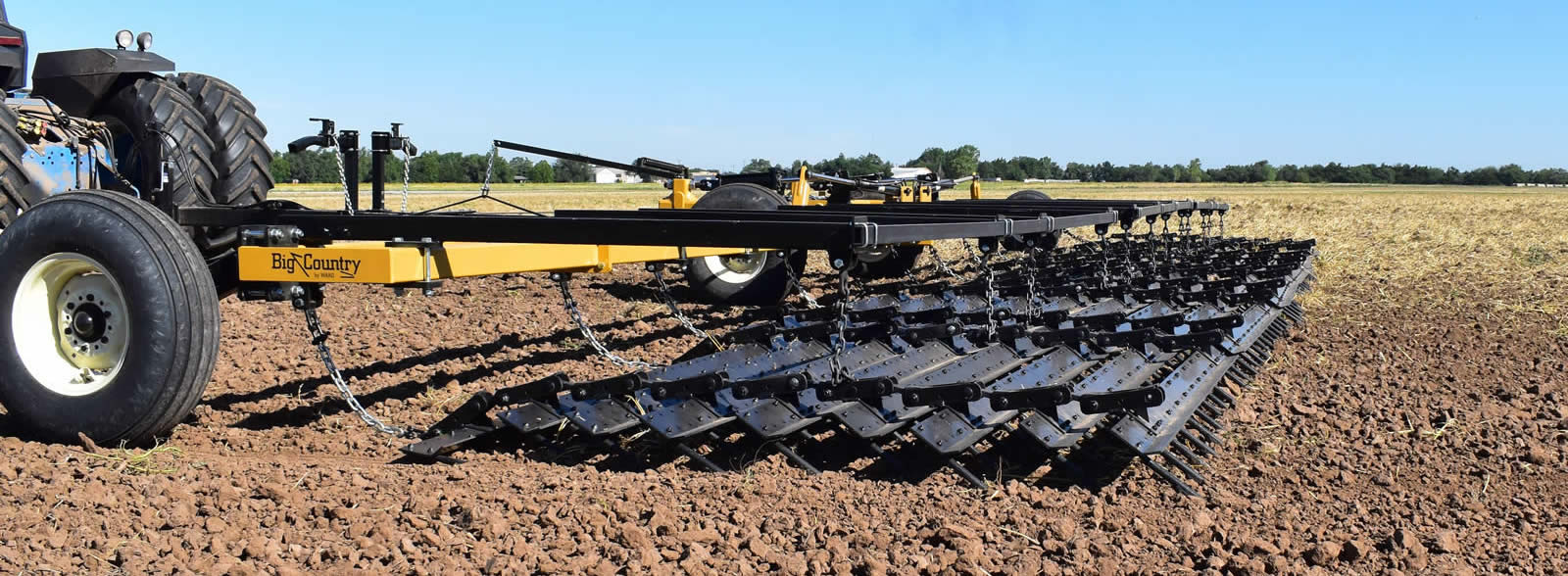 9 Row XT Flex Harrow attachment from Wako for farming