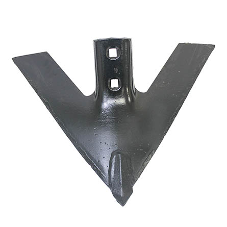 Low Crown Hardfaced Chisel Sweep attachment for farming